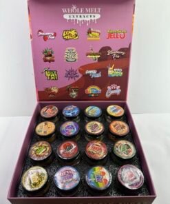 Whole Melt Extracts Sprinklez Edition Live Resin Sugar 16oz (1lb) – Mixed Strains Variety Pack