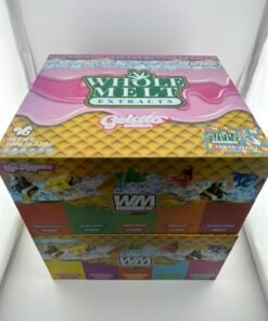 Whole Melt Extracts Gelato Edition 96 Pack Box – Mixed Gelato Strains Disposable Vape Collection