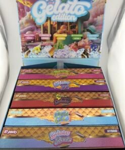 Whole Melt Extracts Gelato Edition 96 Pack Box – Mixed Gelato Strains Disposable Vape Collection