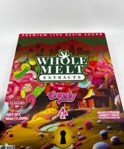 Whole Melt Extracts Candy Edition Live Resin Sugar – 16oz Mixed Strains Variety Pack