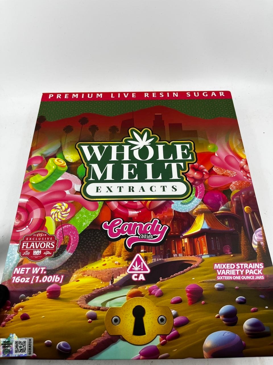 Whole Melt Extracts Candy Edition Live Resin Sugar – 16oz Mixed Strains Variety Pack Whole Melt Extracts Candy Edition Live Resin Sugar – 16oz Mixed Strains Variety Pack
