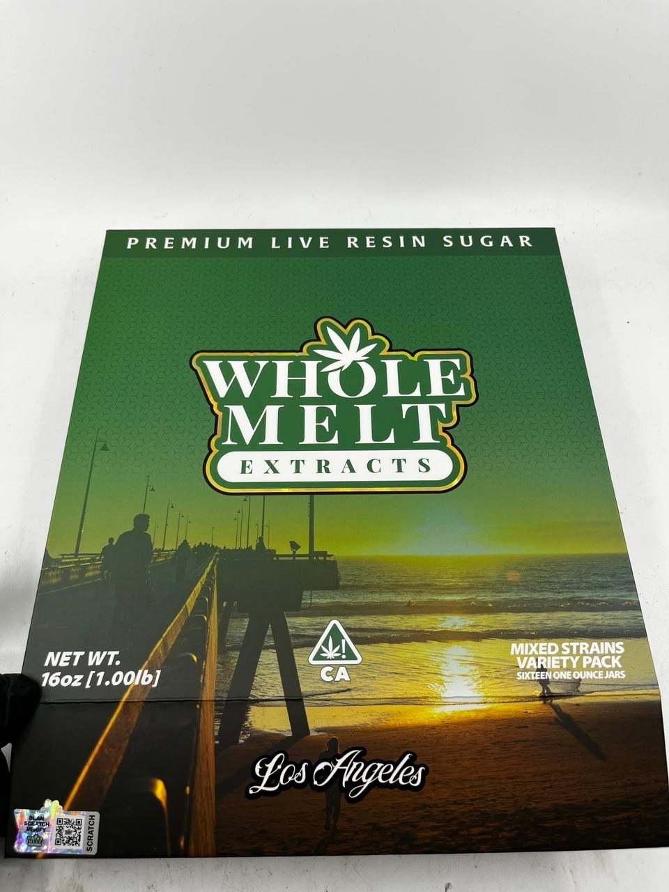 Whole Melt Extracts Premium Live Resin Sugar Variety Pack (16oz) – Mixed Strains Concentrate Whole Melt Extracts Premium Live Resin Sugar Variety Pack (16oz) – Mixed Strains Concentrate