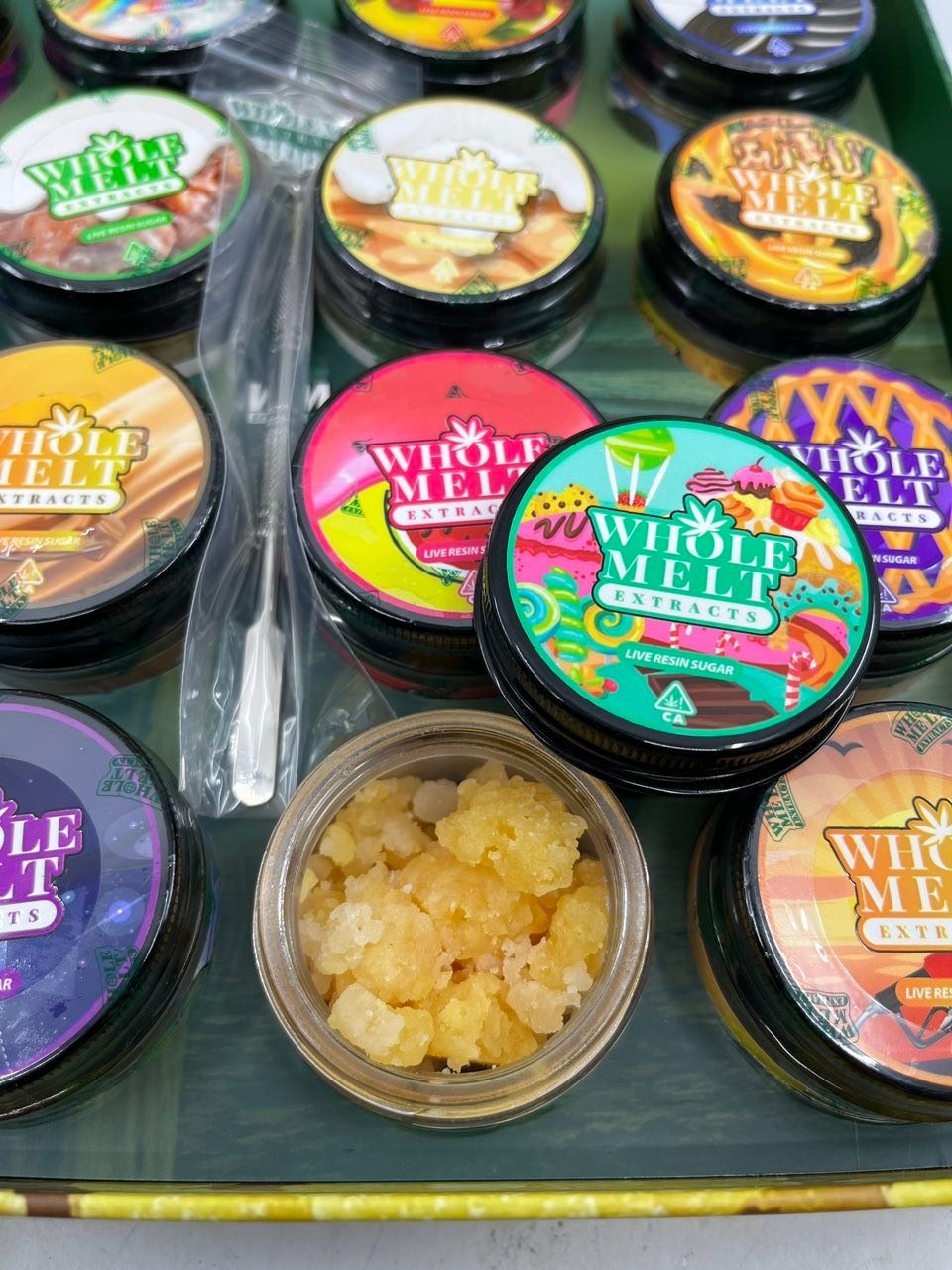 Whole Melt Extracts Premium Live Resin Sugar Variety Pack (16oz) – Mixed Strains Concentrate Whole Melt Extracts Premium Live Resin Sugar Variety Pack (16oz) – Mixed Strains Concentrate