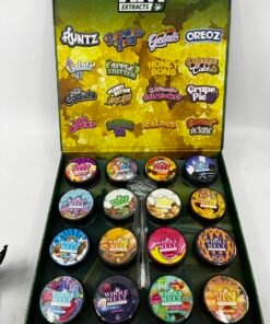 Whole Melt Extracts Premium Live Resin Sugar Variety Pack (16oz) – Mixed Strains Concentrate