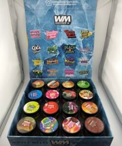 Whole Melt Extracts Slurpee Edition Live Resin Sugar (16oz Variety Pack – 16 x 1oz Jars)