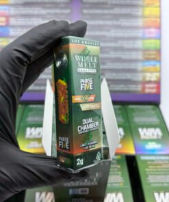 Whole Melt Extracts Dual Chamber Phase Five 2g Disposable Vaporizer – 100 Pack | Premium Flavored Vape Devices