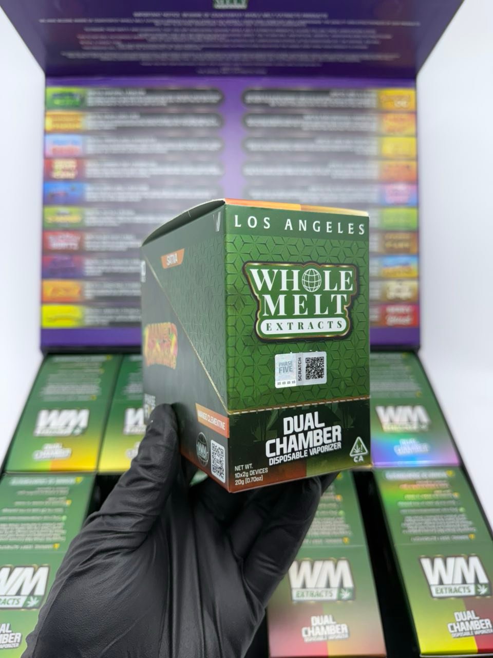 Whole Melt Extracts Dual Chamber Phase Five 2g Disposable Vaporizer – 100 Pack | Premium Flavored Vape Devices Whole Melt Extracts Dual Chamber Phase Five 2g Disposable Vaporizer – 100 Pack | Premium Flavored Vape Devices