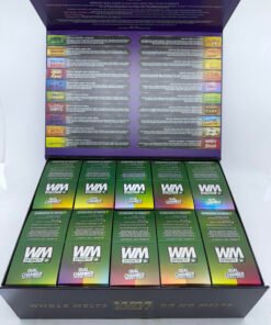 Whole Melt Extracts Dual Chamber Phase Five 2g Disposable Vaporizer – 100 Pack | Premium Flavored Vape Devices