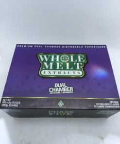 Whole Melt Extracts Dual Chamber Phase Five 2g Disposable Vaporizer – 100 Pack | Premium Flavored Vape Devices