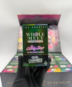 Whole Melt Extracts The Candy Shop Dual Chamber Disposable Vape 2G – 100 Pack Bulk | 20 Flavors